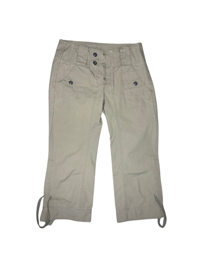 Diesel Khaki Capri Pants
