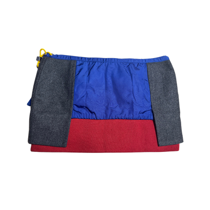 Dsquared² Color-Block Utility Mini Skirt