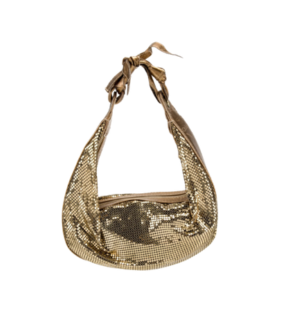 Chloé by Phoebe Philo Chainmail Gold Mini Hobo Bag