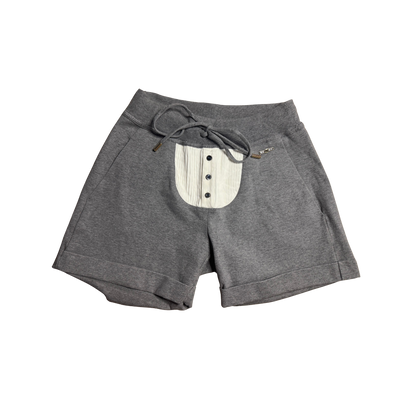 Dsquared² Tuxedo Style Mini Lounge Shorts