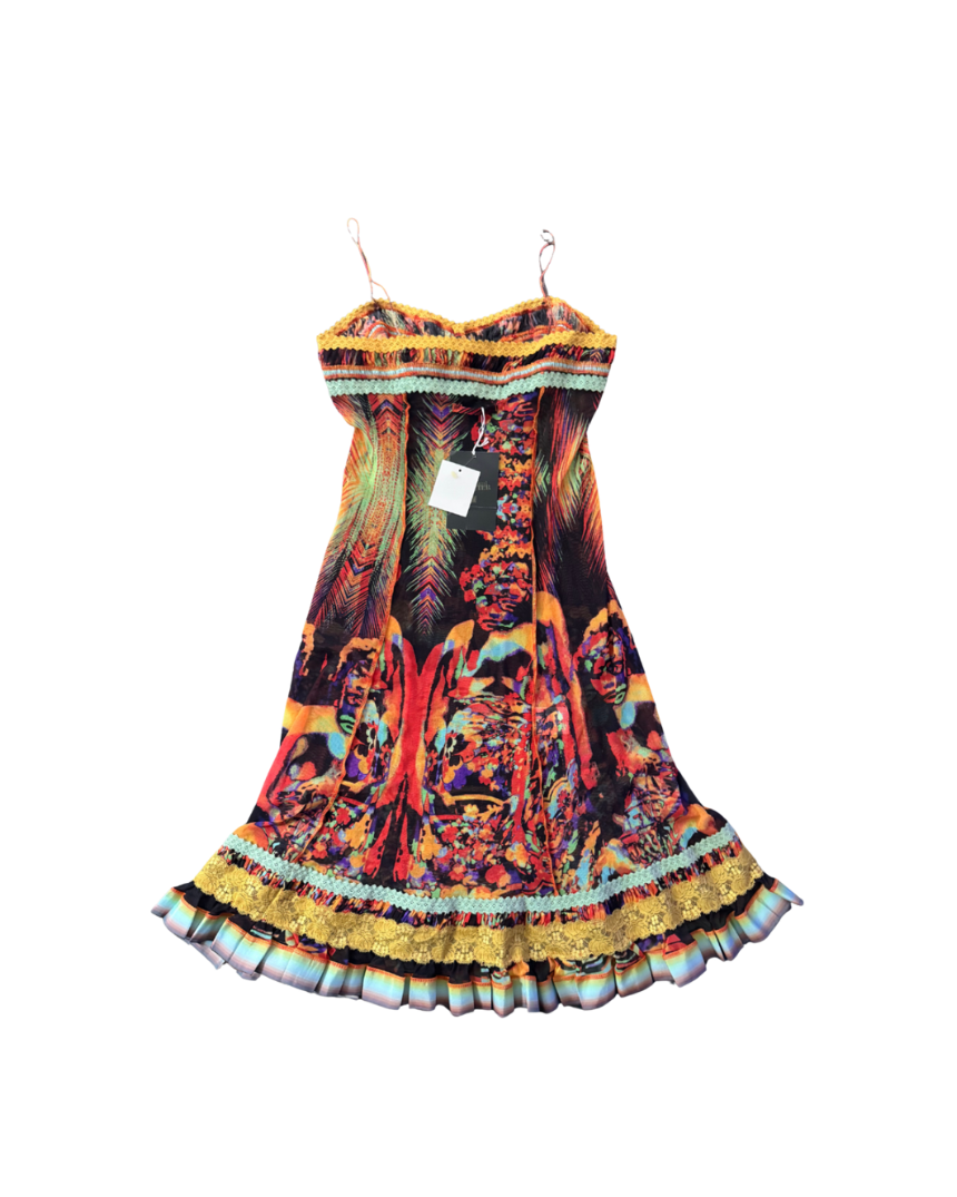 Jean Paul Gaultier Femme Tiered Mini Dress