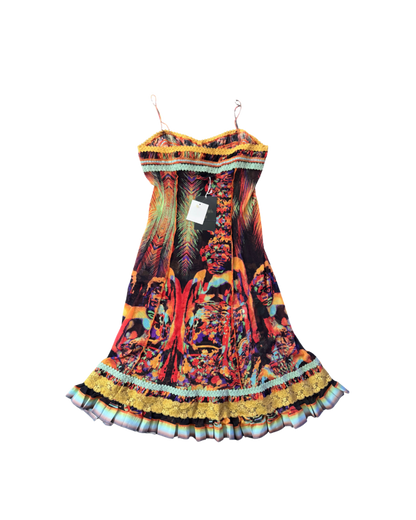 Jean Paul Gaultier Femme Tiered Mini Dress