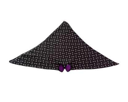 Prada Polka Dot & Purple Scarf Sunglasses
