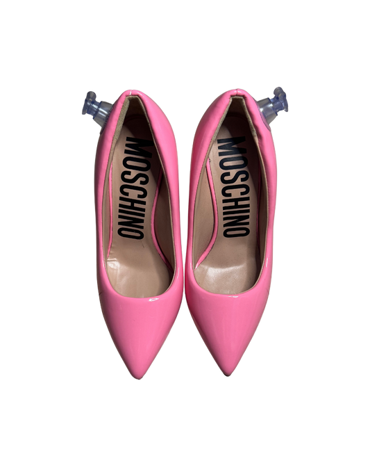 Moschino Pink Inflatable Heels