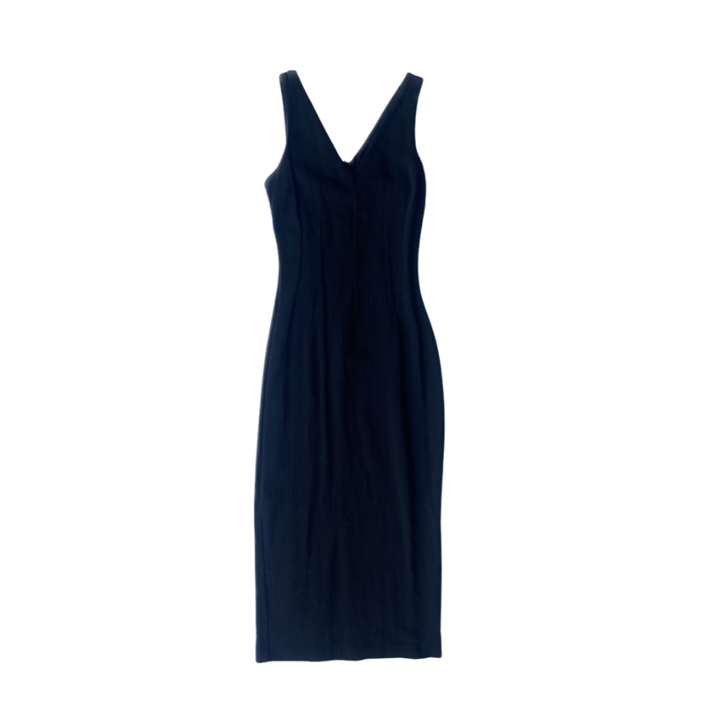 Dolce & Gabbana Black Maxi Dress