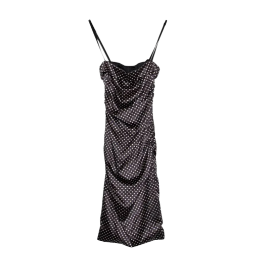 Dolce & Gabbana Polka Dot Silk Dress