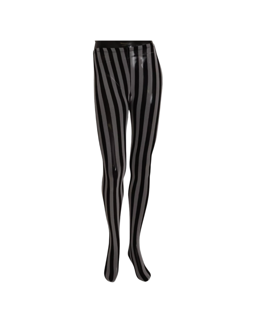 Dolce & Gabbana Black/White Striped Tights