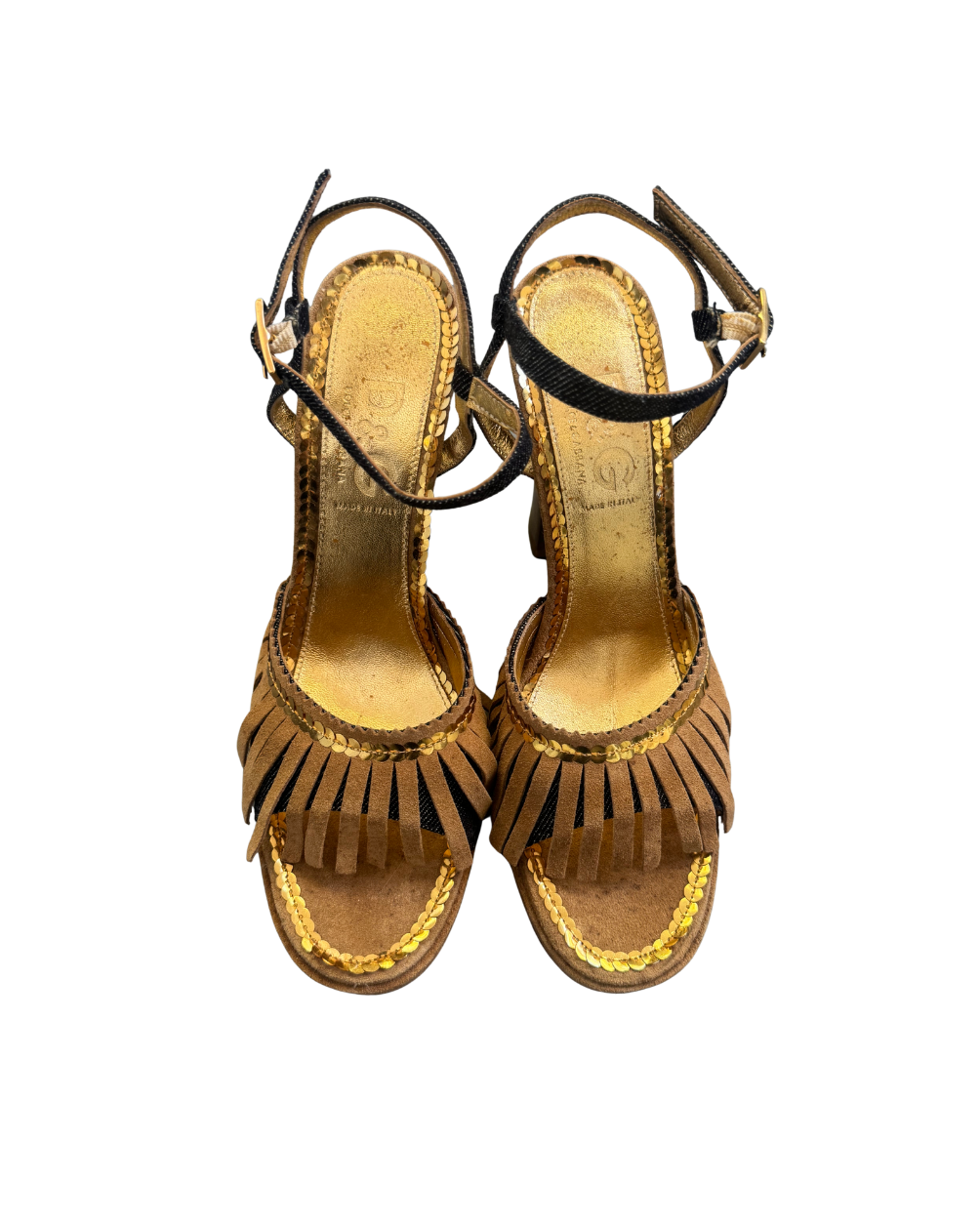 Dolce & Gabbana Fringe Sandals