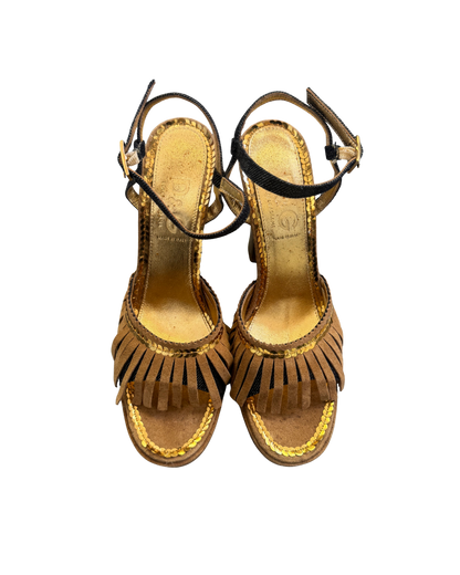 Dolce & Gabbana Fringe Sandals