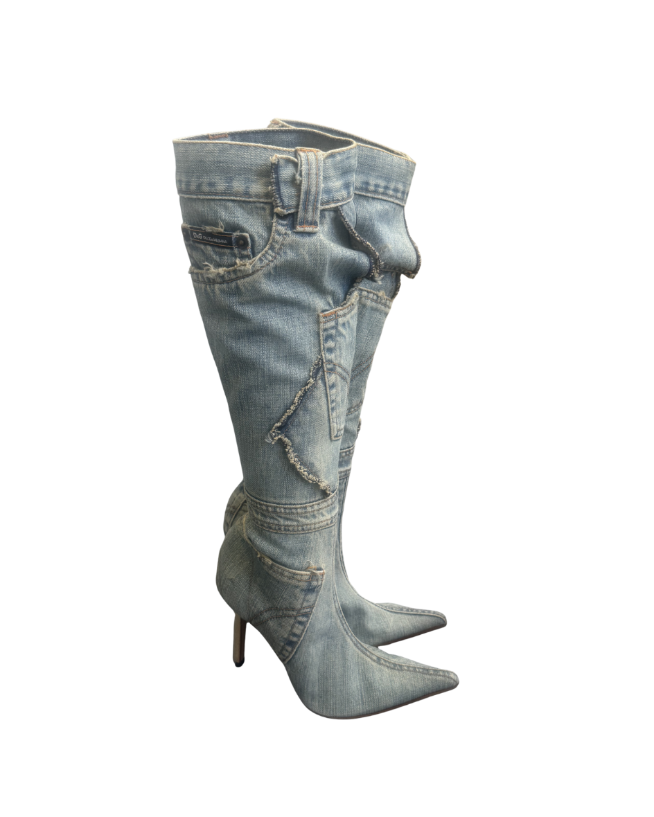Dolce & Gabbana Denim Boots