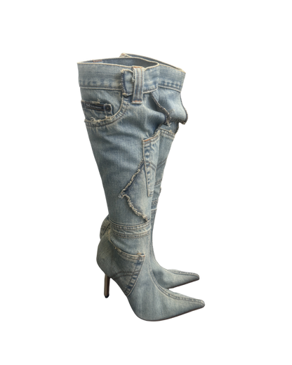 Dolce & Gabbana Denim Boots