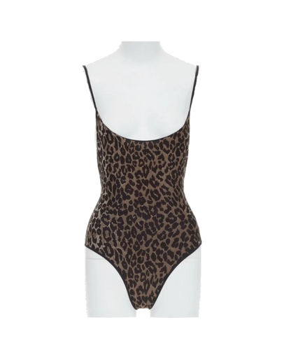 Dolce & Gabbana Mare Leopard Bodysuit