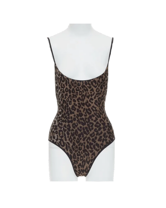 Dolce & Gabbana Mare Leopard Bodysuit