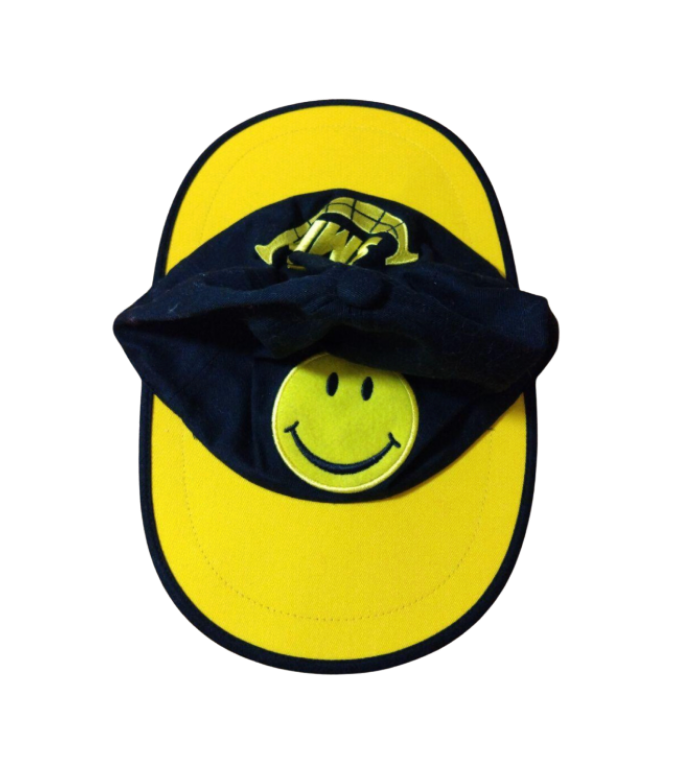 Moschino Cheap & Chic Double Brimmed Black Hat