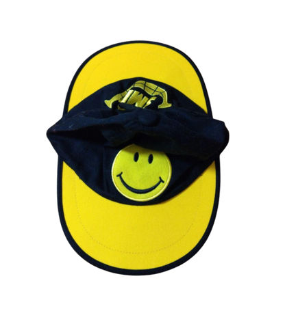 Moschino Cheap & Chic Double Brimmed Black Hat