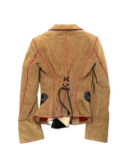 Dsquared² Camel Corduroy Jacket