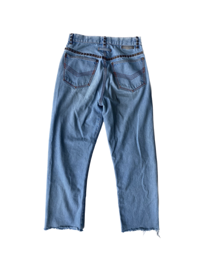 Gaultier Jeans with Rivet Details