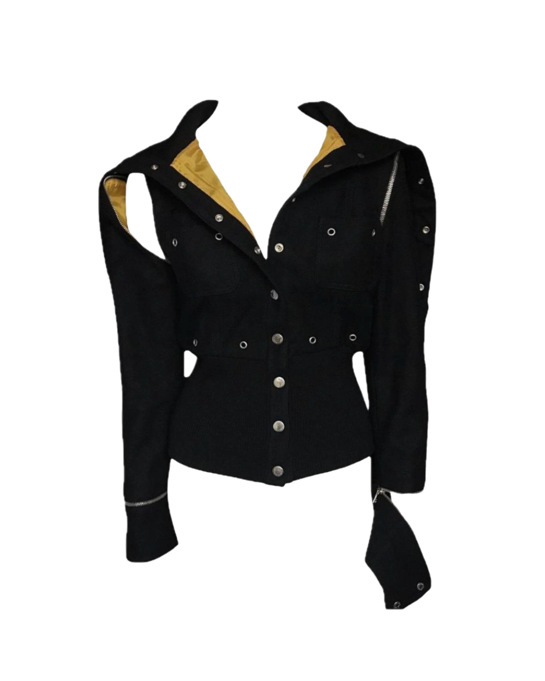 Dolce & Gabbana Zippered Snap Jacket