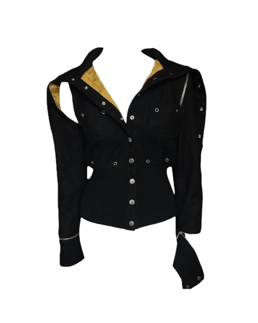 Dolce & Gabbana Zippered Snap Jacket