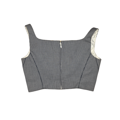 Dsquared² Gingham Crop Top