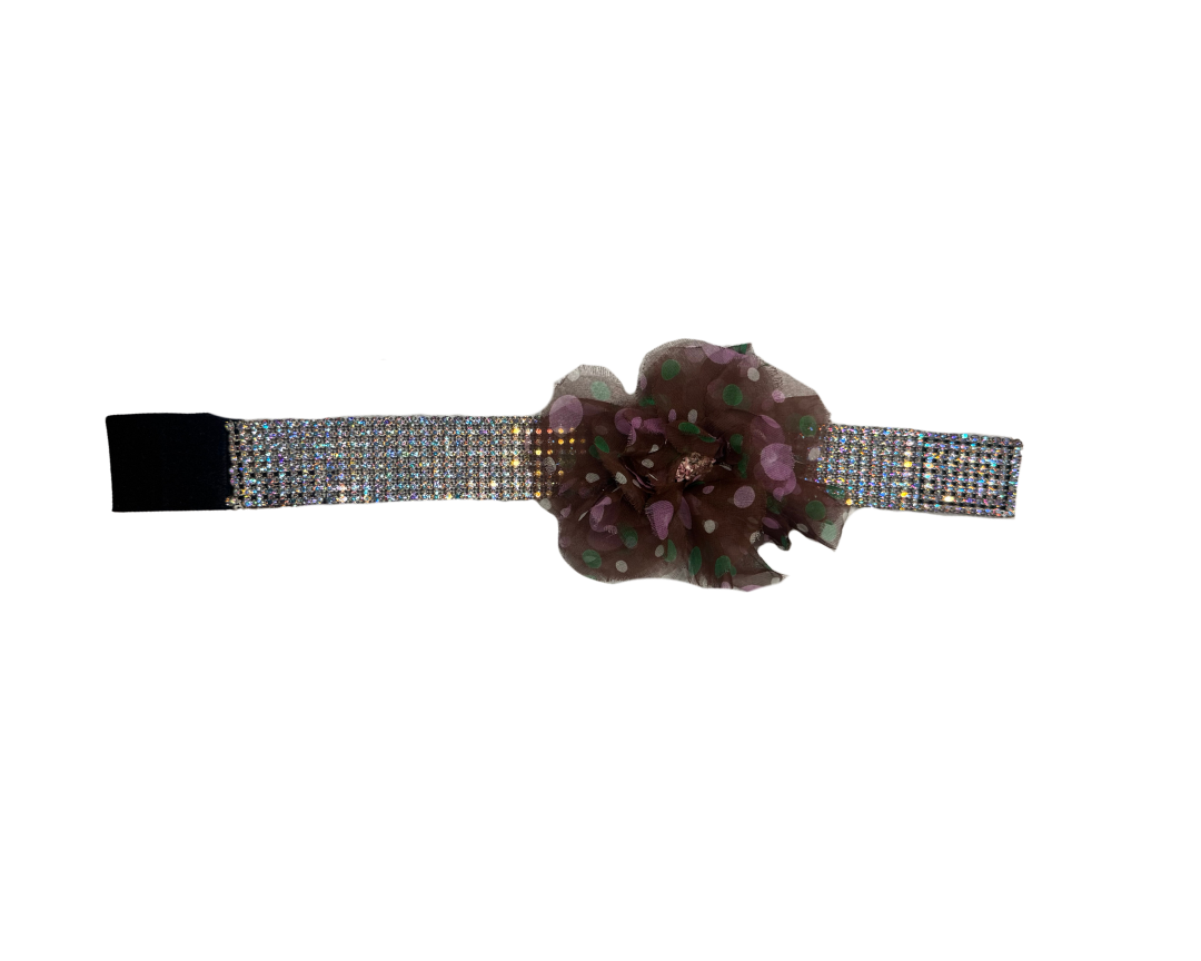 Dolce & Gabbana Swarovski Crystal Choker Flower Necklace