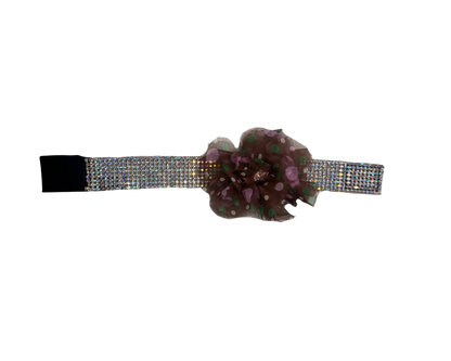 Dolce & Gabbana Swarovski Crystal Choker Flower Necklace