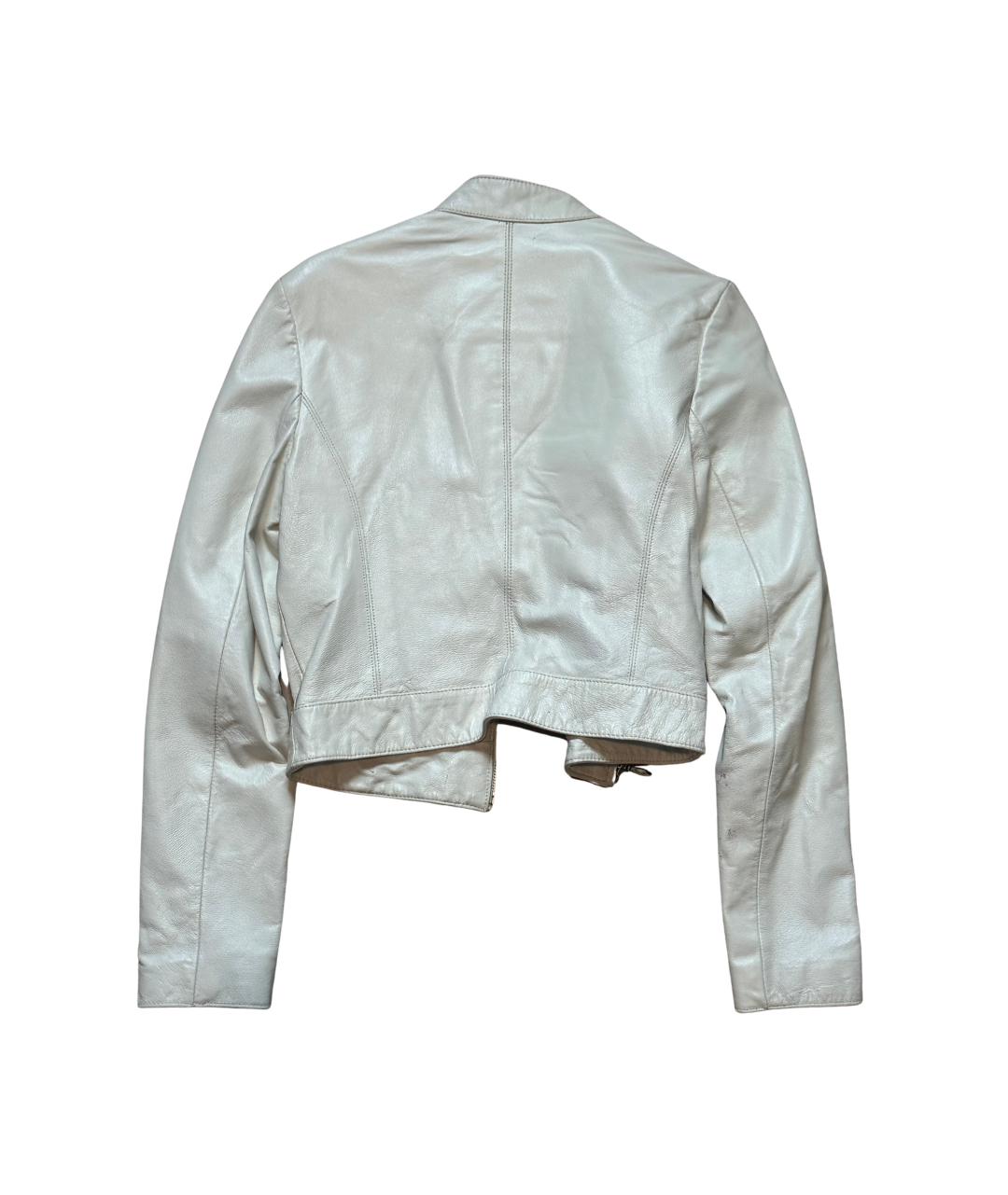 Wilsons Leather White Leather Jacket