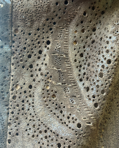 Roberto Cavalli Brown Leather Pants