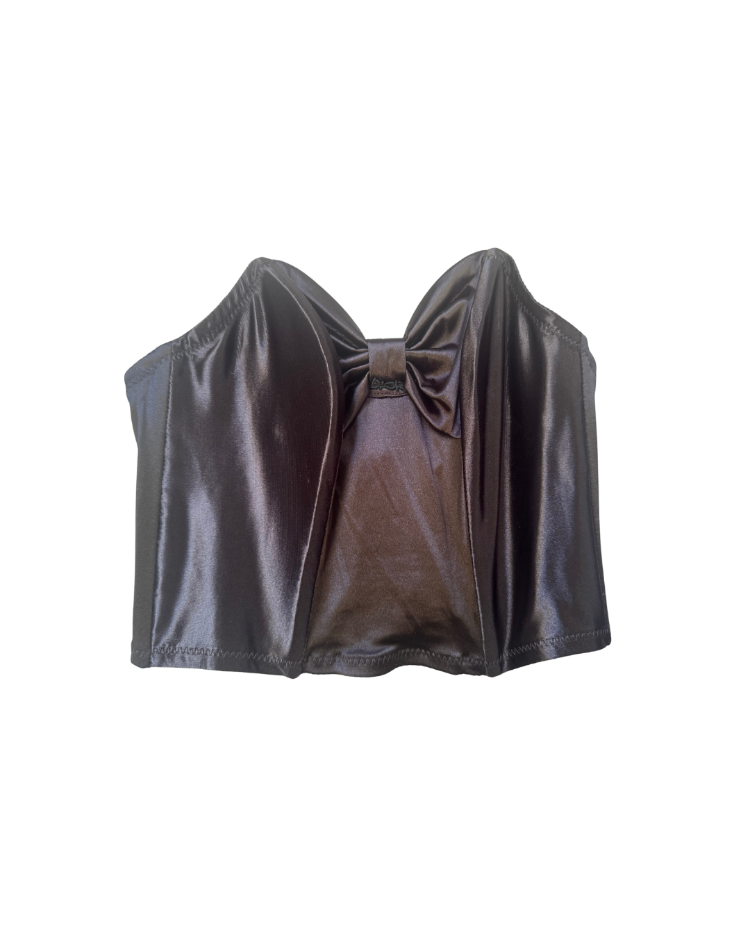 Christian Dior Lingerie Bow Corset Top