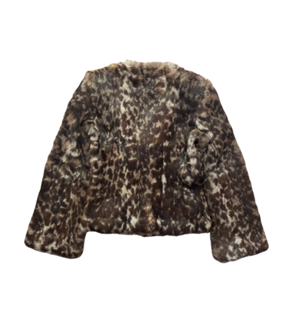 Dolce & Gabbana Leopard Fur Coat