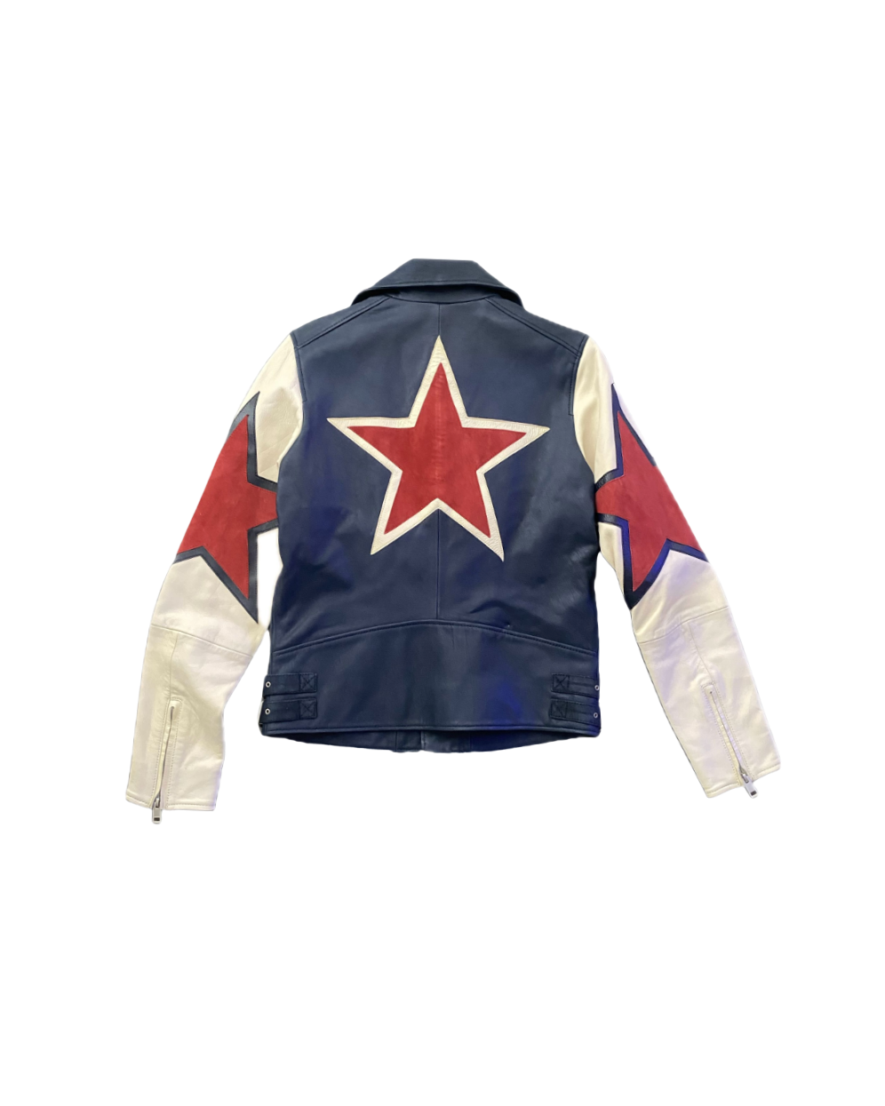 Diesel Suede & Leather Star Riders Jacket
