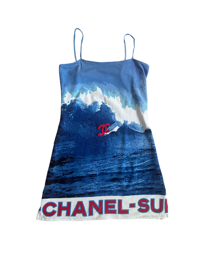 Chanel Surf Logo Mini Dress