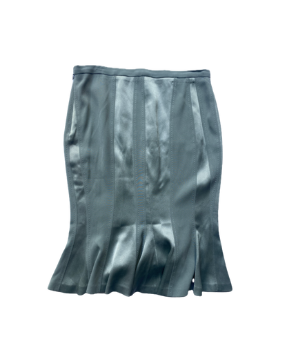 Moschino Jeans Silk Trumpet Skirt