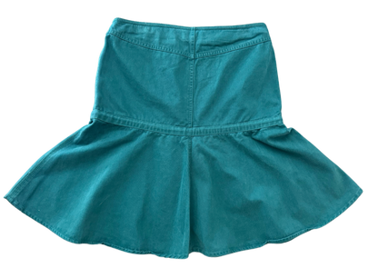 Diesel Green Embroidered Skirt