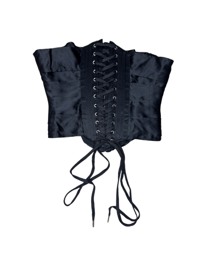 Roberto Cavalli Black Waist Corset