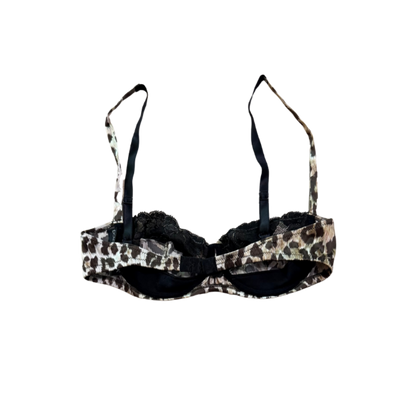 Dolce & Gabbana Leopard Lace Bra