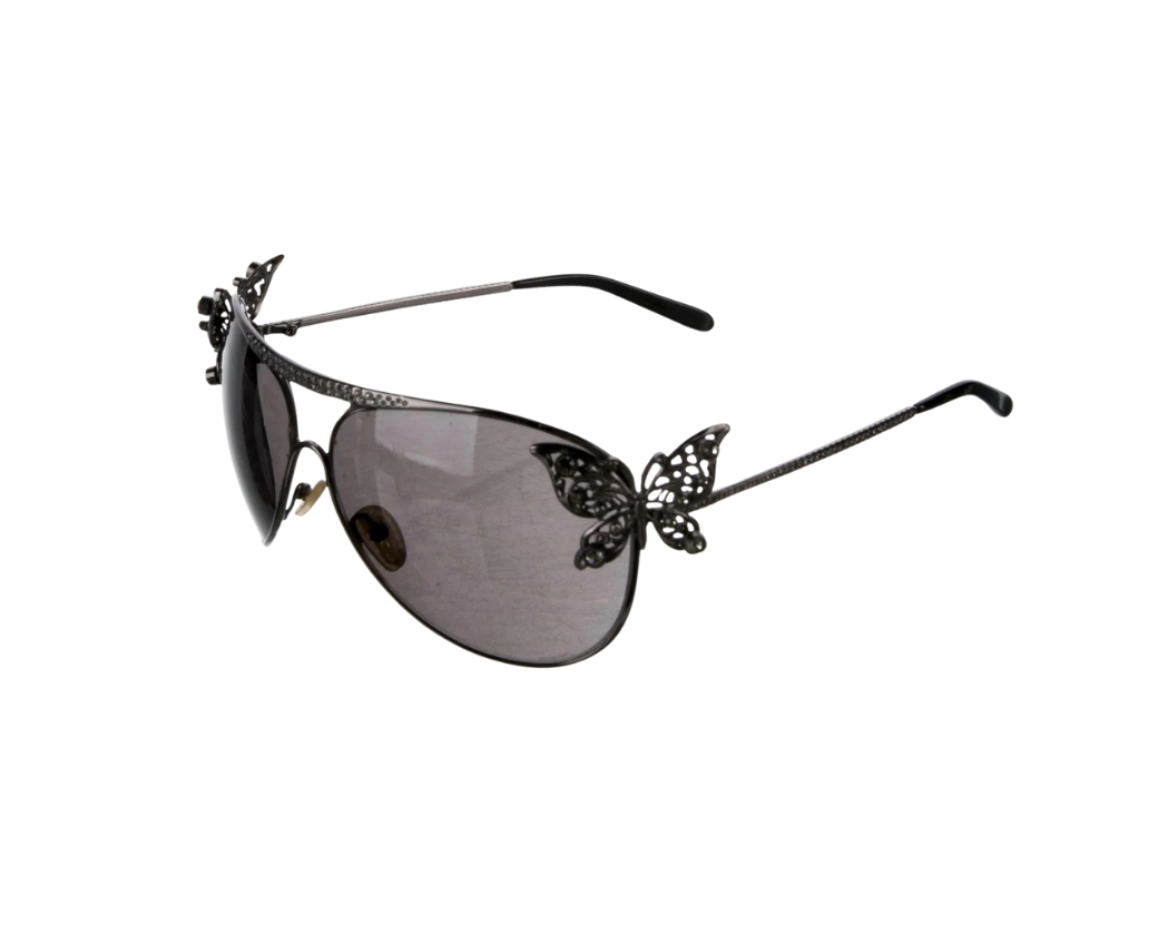 Valentino Butterfly Aviator Sunglasses