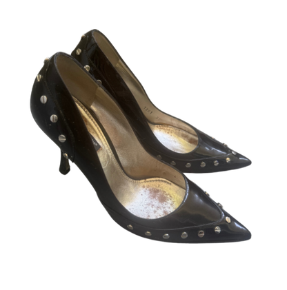 Dolce & Gabbana Studded Black Pumps