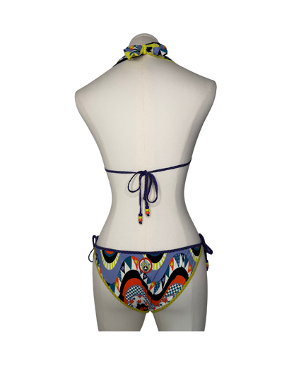 Missoni Multi-Colored Halter Bikini