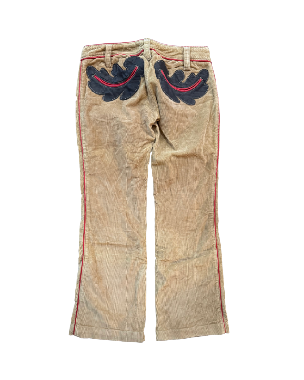 Dsquared² Tan Corduroy Pants