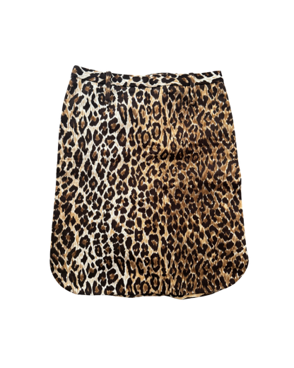 Dolce & Gabbana Leopard Midi Skirt