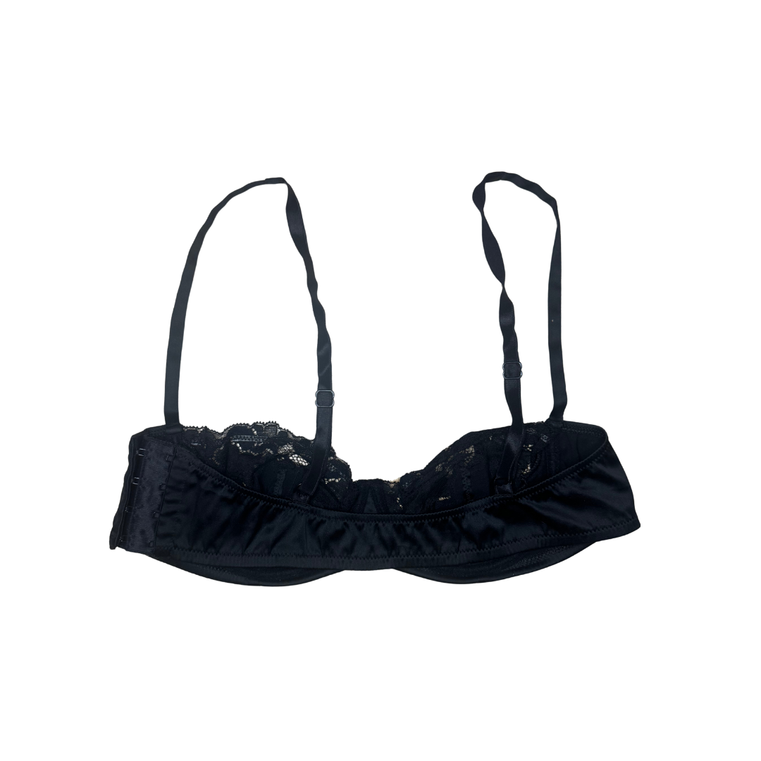 Dolce & Gabbana Black Lace Bra