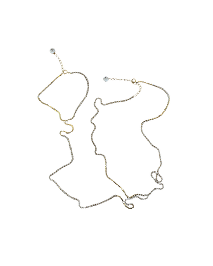 Roberto Cavalli Gold Rhinestone Body Chain