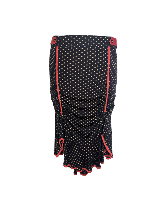Sass & Bide Polka Dot Midi Skirt