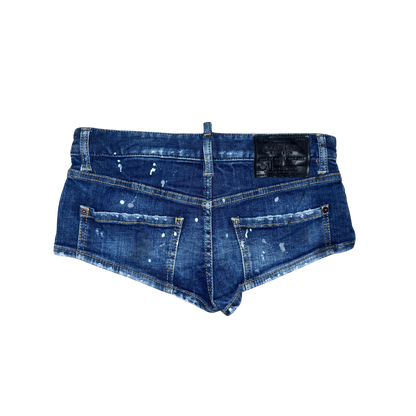 Dsquared² Denim Micro Mini Shorts