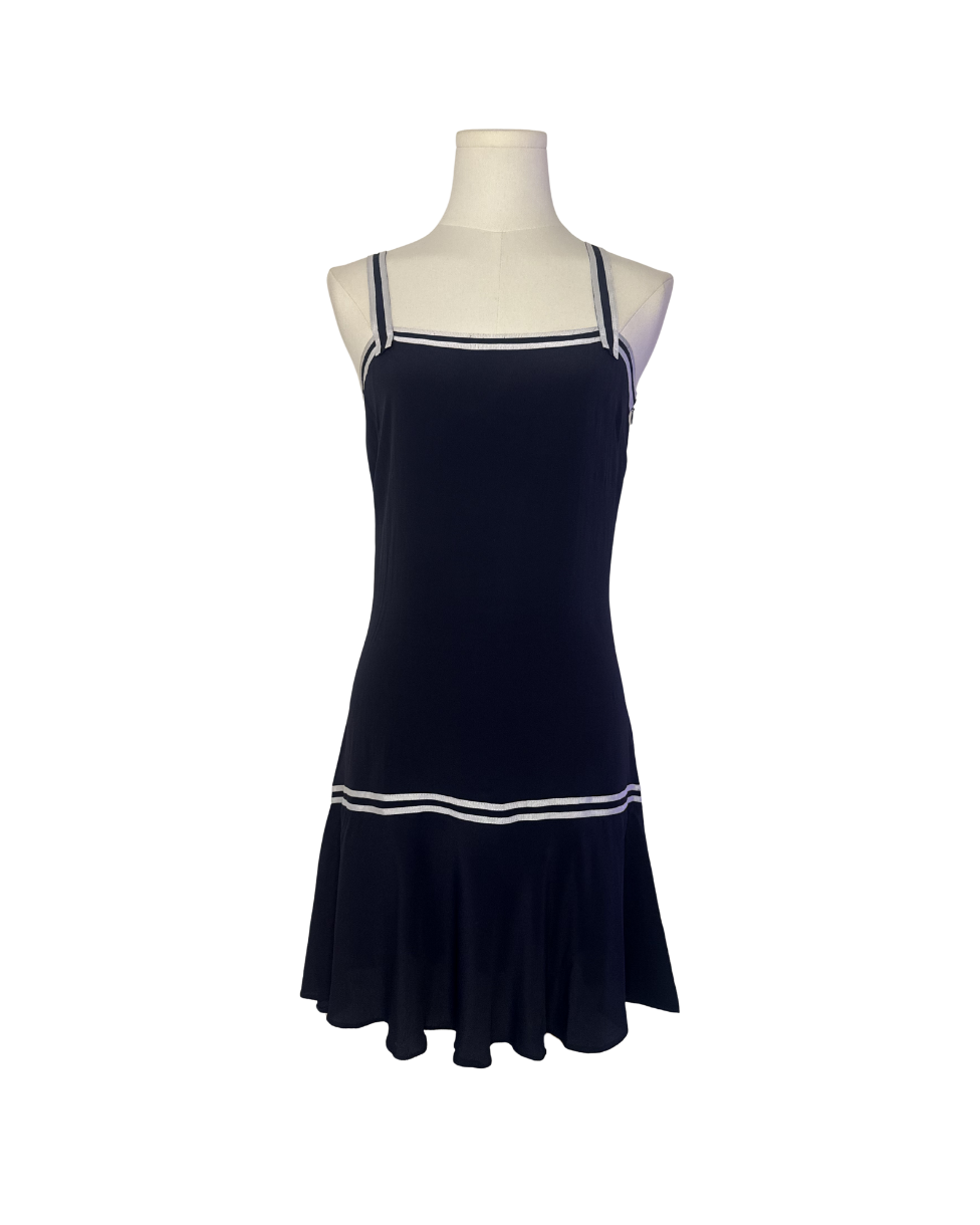 Blugirl by Blumarine Silk Sailor Mini Dress