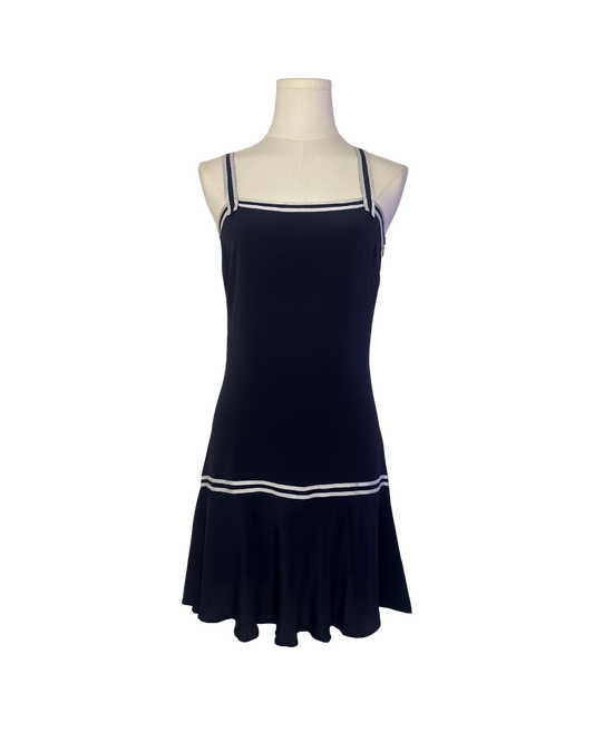Blugirl by Blumarine Silk Sailor Mini Dress