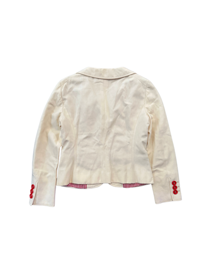 Moschino Cheap & Chic “Truly Italian” Pasta Blazer