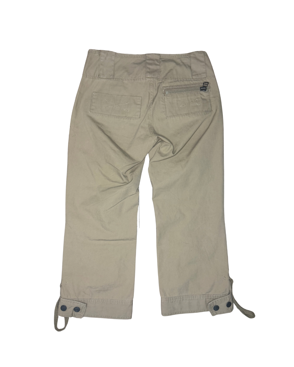 Diesel Khaki Capri Pants