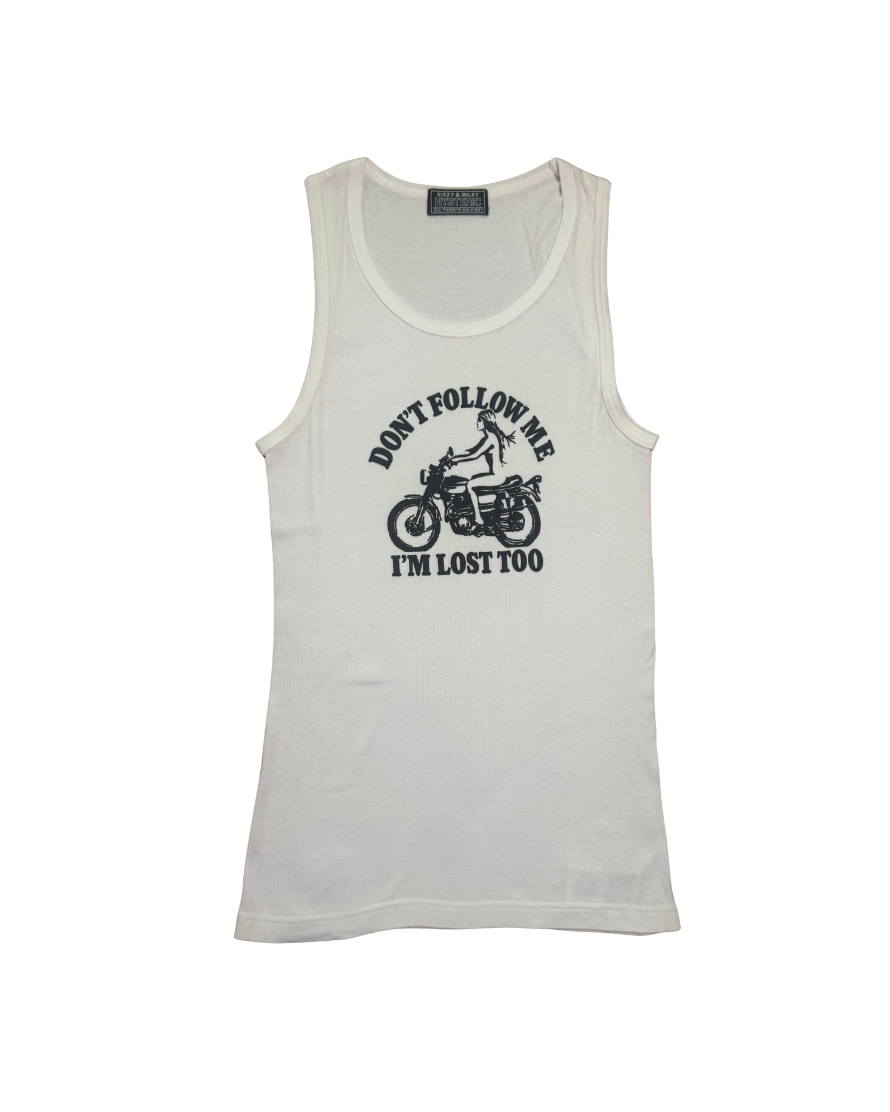 Hysteric Glamour “Don’t Follow Me” Tank Top